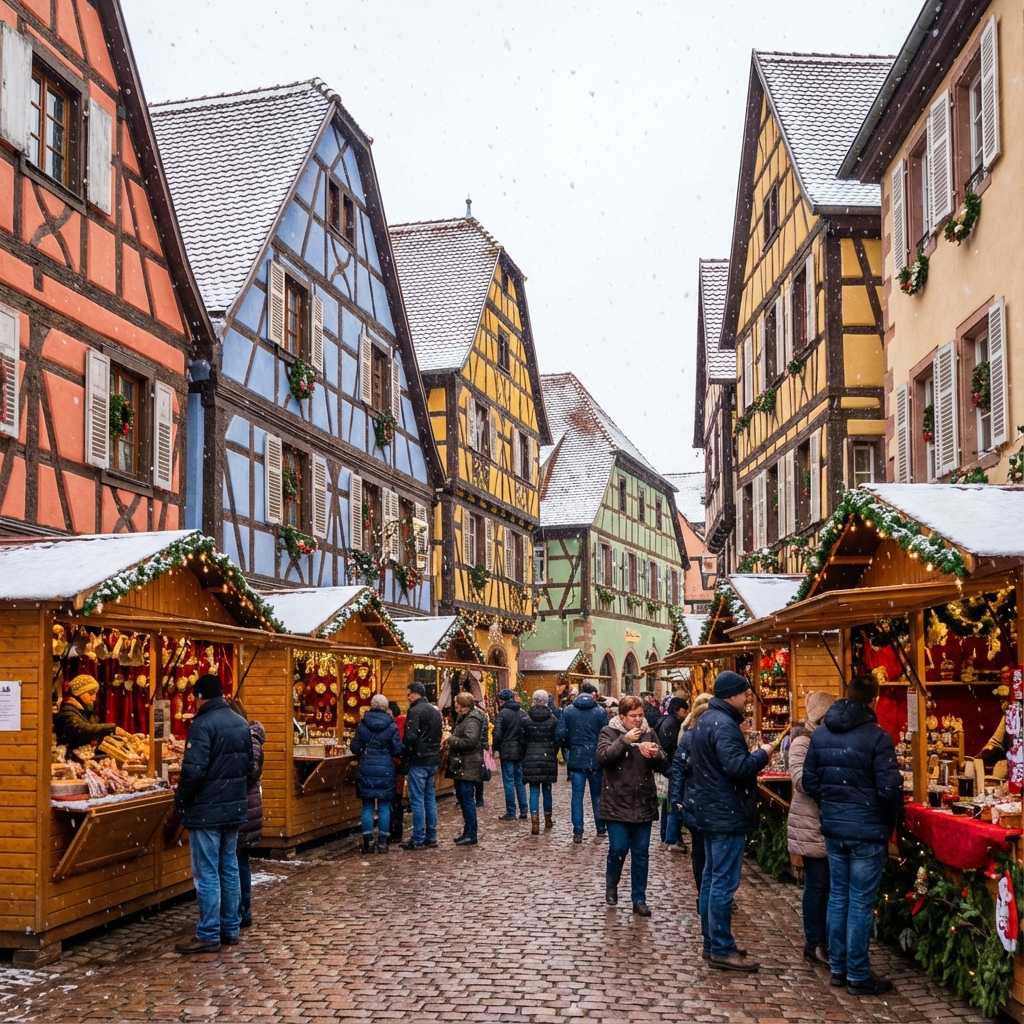Marché de Noël d'Eguisheim